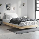 The Living Store Posteljni okvir sonoma hrast 90x200 cm inženirski les - Posteljni Okvir, (21530354) | Shoptok.si