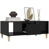  Stolić za kavu crni 90 x 50 x 36 5 cm od konstruiranog drva | shoptok.hr