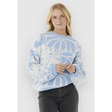 Rip Curl Aots-Ty Williams Jacquard Crew Pulover blue Cene