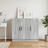  Kreveta Siva sonoma 89 x 34,5 x 77 cm Konstruirano drvo | shoptok.hr