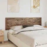 Uzglavlje Zidne Prirodna 200 cm Čvrsto teak drvo