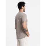 Ombre Men's motorcycle style printed t-shirt - ash | Eponuda.ba