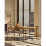 Kave Home Proširiv blagovaonski stol s dodatnom pločom u dekoru hrasta 90x160 cm Lenon – | shoptok.hr