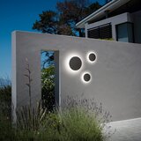 Ideal Lux - LED spoljno zidno svetlo PUNTO LED/9W/230V CRI prečnik 18 cm IP54 crna | Eponuda.com
