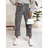 DStreet Spodnie damskie LUVORISA szare | Shoptok.si