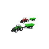 Traktor Farmer s prikolico – velik set za male kmete Zelen | Shoptok.si