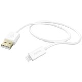Hama USB polnilni kabel USB 2.0 Apple Lightning vtič \, USB-A vtič 1.50 m bela 00201581, (20614402) | Shoptok.si