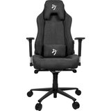 AROZZI gaming stol Vernazza, mehka tkanina, temno siv Cene