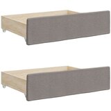  Izvlečna dnevna postelja s predali taupe 80x200 cm blago, (20787936) | Shoptok.si