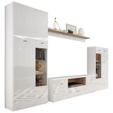 Hom`in DNEVNI REGAL, bela, barve hrasta Cene