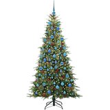  Umjetno božićno drvce s nogom s stalakom Zelena 180 cm PE i PVC | shoptok.hr