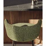 Kave Home Tamno zelena podstavljena barska stolica (visine sjedala 75 cm) Ciselia – | shoptok.hr