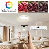  Brilagi - LED kupatilsko stropno svetlo ULTRA SLIM/12W/230V Ø 22,5 cm srebrno IP54 | Eponuda.com