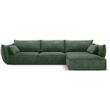 Mazzini Sofas Temno zelen kotni kavč (desni kot) Vanda - Mazzini Sofas Cene
