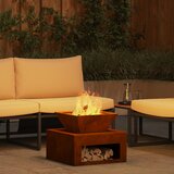  Kamin Rđa 50 x 50 x 40 cm Čelik otporan na vremenske uvjete | shoptok.hr