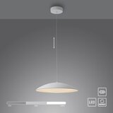 SCHÖNER WOHNEN 14607-16 - led prigušiva luster na sajli lente LED/23W/230V pr.50cm bela | Eponuda.com