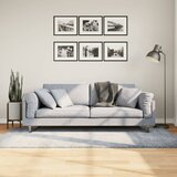 vidaXL Košata preproga moderna modra 100x200 cm Cene