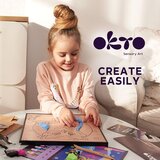  Okto slika sa samostvrdnjavajućom masom 30 x 30 cm sova | shoptok.hr