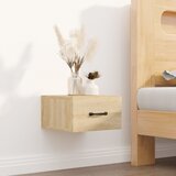 vidaXL Stenska nočna omarica sonoma hrast 35x35x20 cm Cene