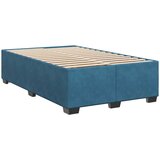  Boxspring krevet s madracem Plava 120 x 190 cm Baršun | shoptok.hr