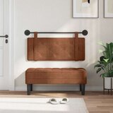 Držeće uzglavlje Zidne Smeđa 100 cm Antikni PU - Smeđa 100 cm bez LED | shoptok.hr
