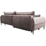MID.YOU KOTNA SEDEŽNA GARNITURA, velur bež | Shoptok.si