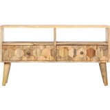 Furnova TV omarica 90x30x50 cm trden mangov les, (21924805) | Shoptok.si
