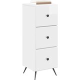  Predalna omara Bela visok sijaj 33 x 34,5 x 90 cm, (5000232516) | Shoptok.si