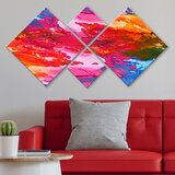 Wallity slika 4MDF9757856, 60x115 cm, 4 dela | ePonuda.com