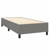  Okvir za krevet s oprugom tamnosivi 80x200 cm od tkanine | shoptok.hr