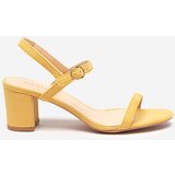 Resti Women's sandals on a post in yellow Usopi - Footwear | Shoptok.si