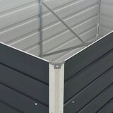  Povišena vrtna gredica 160x80x45 cm pocinčani čelik antracit | Eponuda.ba