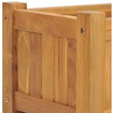  Povišena gredica 150 x 30 x 25 cm od masivne tikovine | Eponuda.ba