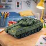  T90 Military Tank Remote Controlled RC Lights Sounds Green 1:18 | Shoptok.si