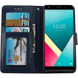 NIKCORP Preklopni etui za Wiko Y61, usnjena zaščitna torbica s funkcijo denarnice in prostori za kartice, mornarsko modra barva, (5000139262) | Shoptok.si