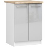 AKORD OLIWIA S60 2D Kabinet + BELA / METALNI GLEDAJOČI Vrh, (21713715) | Shoptok.si