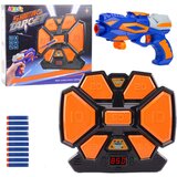 Pištolj za igro s meto za gađanje Darts - modro/oranžno Cene