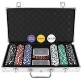 Malatec poker set 300 žetona u aluminijskom koferu | shoptok.hr