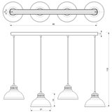  Luster na lanku SVEN 2xE27/15W/230V krem boje | Eponuda.com