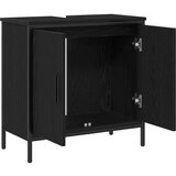 Kabinet za Lavabo - Umivaonik u kupaonici Crni hrast 60x30x60 cm Konstruirano drvo | shoptok.hr