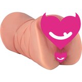 SuperLove Linda Perfect Pussy-Anal-Mouth Realistic Texture Masturbator Skin Cene