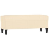  Klupa krem 100 x 35 x 41 cm od tkanine | shoptok.hr