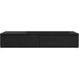  Ladice za krevet s ladicama Crni hrast 80 x 36,5 x 16,5 cm | shoptok.hr