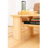 Karup Design Rjava klubska mizica iz masivnega bora 45x68 cm Japan – | Shoptok.si