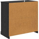  Komode 2 pcs Crni hrast 70 x 35 5 x 67 5 cm Konstruirano drvo | shoptok.hr