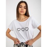 RUE PARIS T-shirt-RV-TS-5650.07P-white-black | Shoptok.si