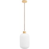 House Nordic Bela viseča svetilka s steklenim senčilom ø 20 cm Argalo – Cene