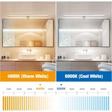 NIORSUN 15 W LED svetilka za kopalniško ogledalo - 60 cm | Shoptok.si