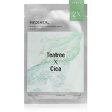 Mediheal Derma Synergy Calming Care Wrapping Mask vlažilna tekstilna maska s pomirjajočim učinkom 1 kos | Shoptok.si