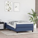 vidaXL Madrac s džepičastim oprugama plavi 80 x 200 x 20 cm od tkanine | shoptok.hr
